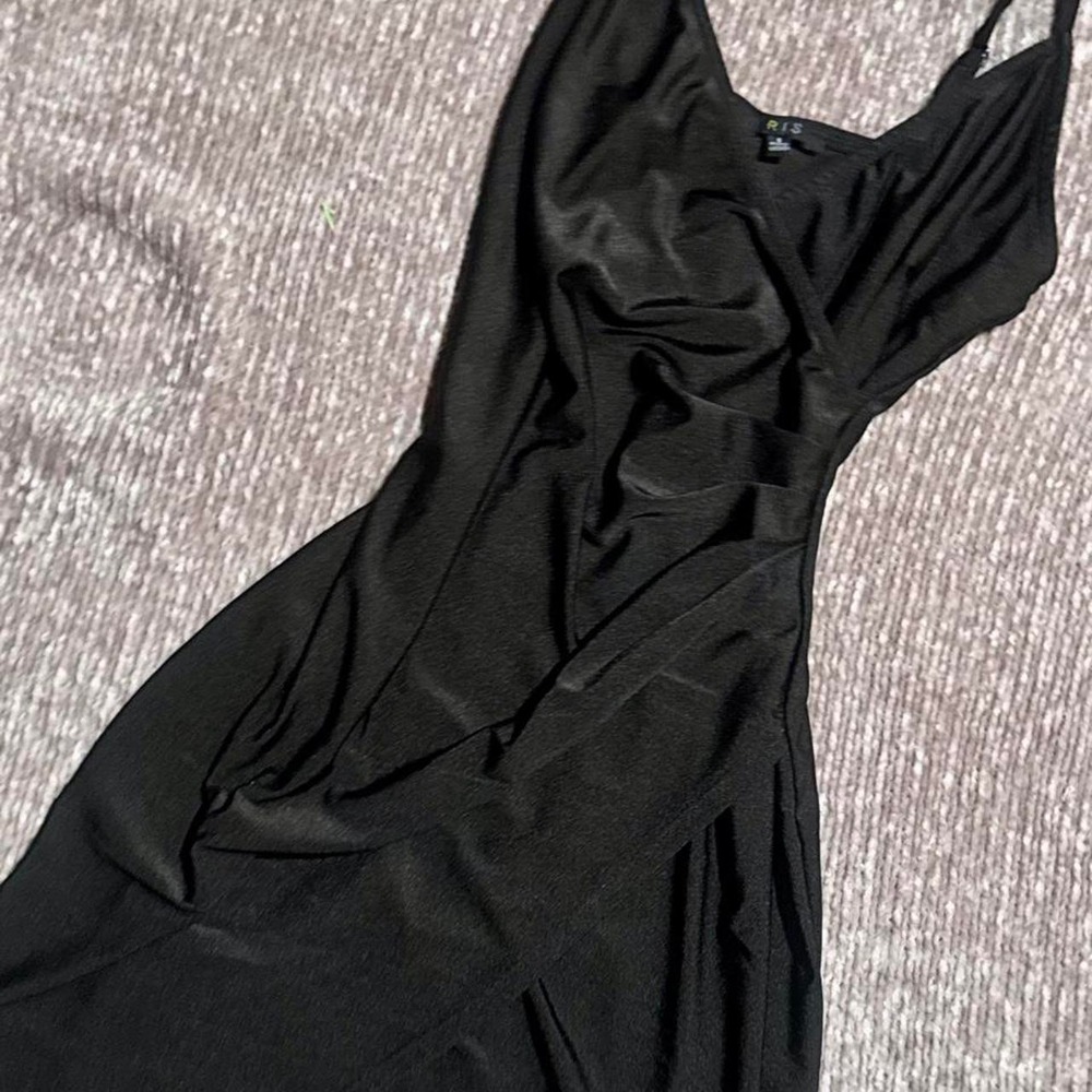 Black  dress with adjustable straps